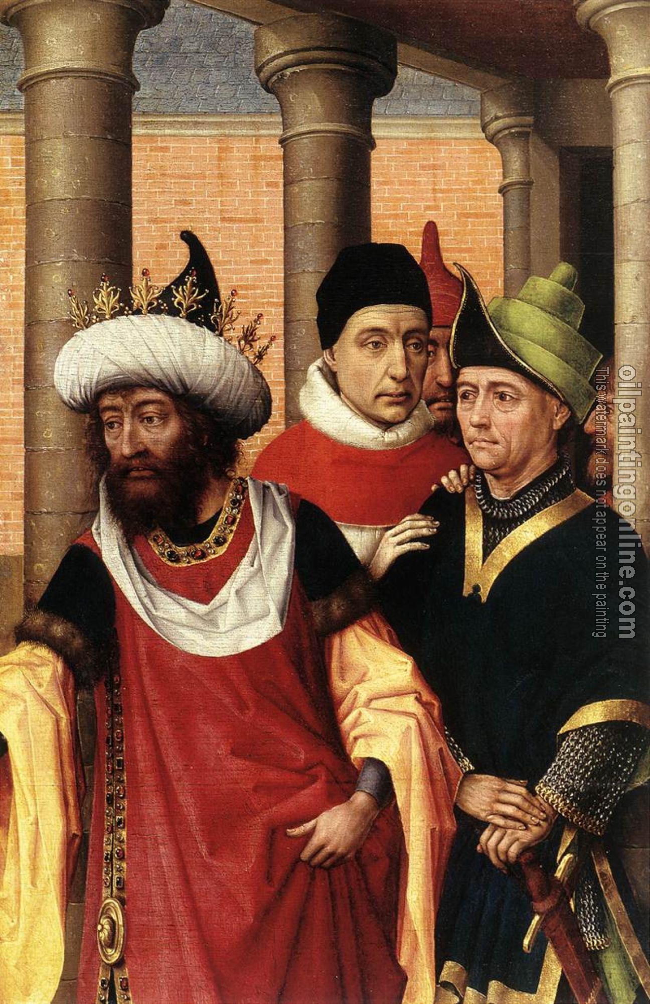 Weyden, Rogier van der - Group of Men